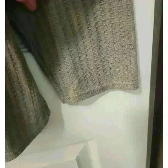 Women's Chaser Green Waffle Knit Thermal Long Sleeve Tunic. Size XXL - Picture 2 of 6